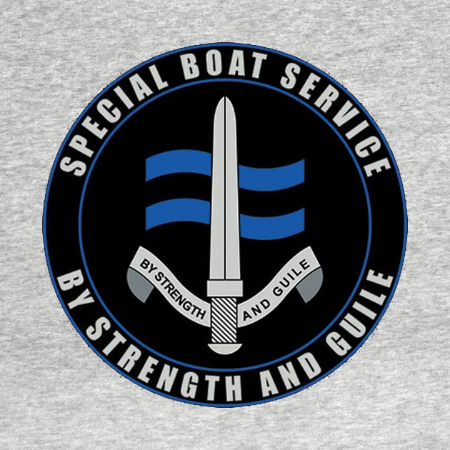 Special Boat Service Shield by Spacestuffplus